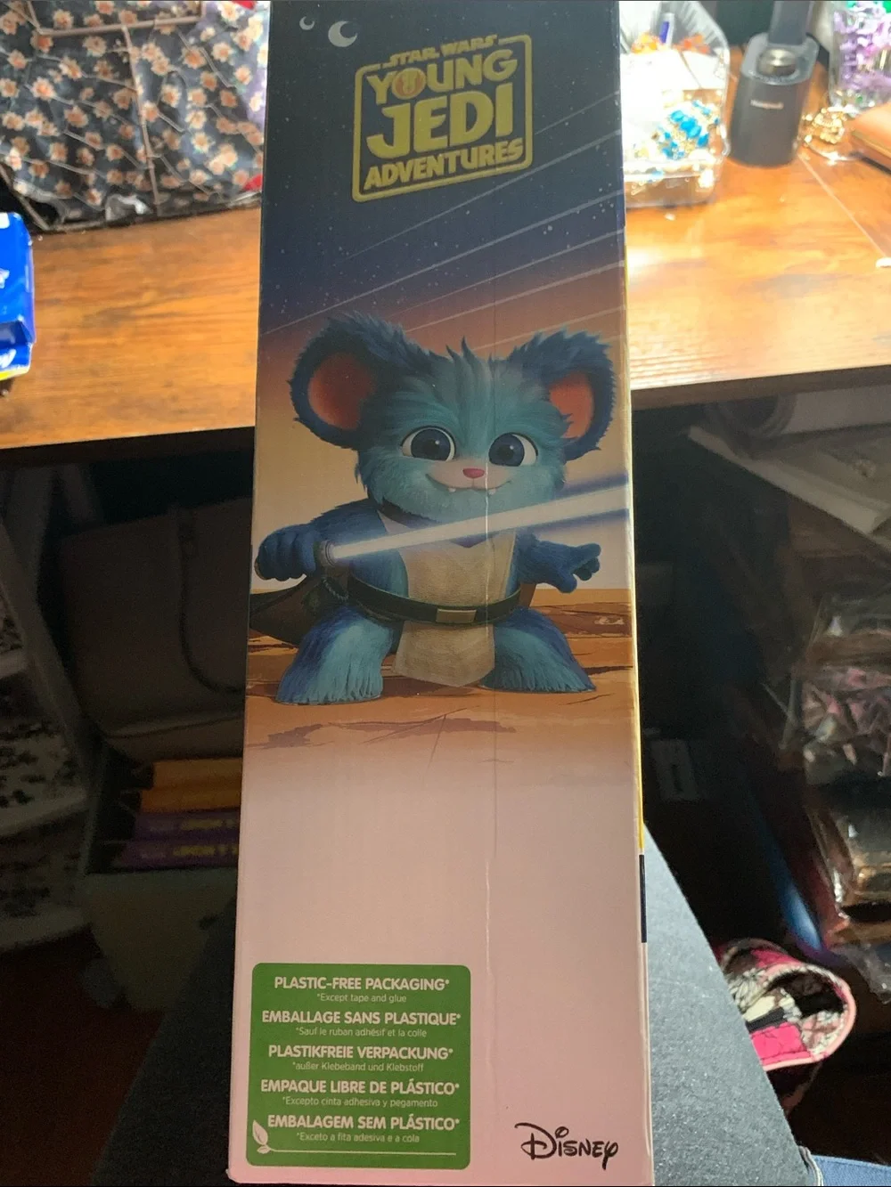 Hasbro Star Wars Young Jedi Adventures Nubs Plush - Light Blue & Dark Blue